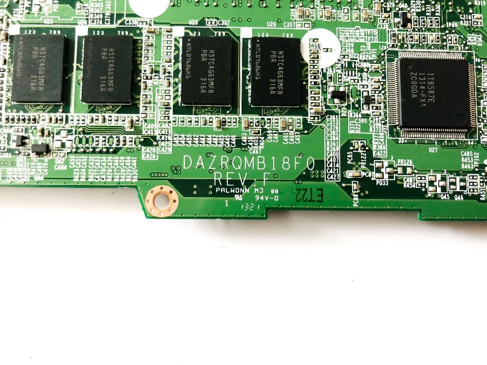 Оригинальный Для ACER V5 573P Материнская плата ноутбука I7 4500U 4 Гб DAZRQMB18F0 NBMB711002
