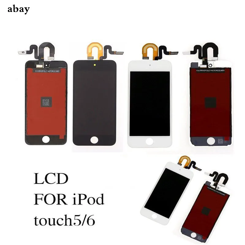 Для iPod Touch 5 й ЖК дисплей + сенсорная панель дигитайзер в сборе для 6 экран