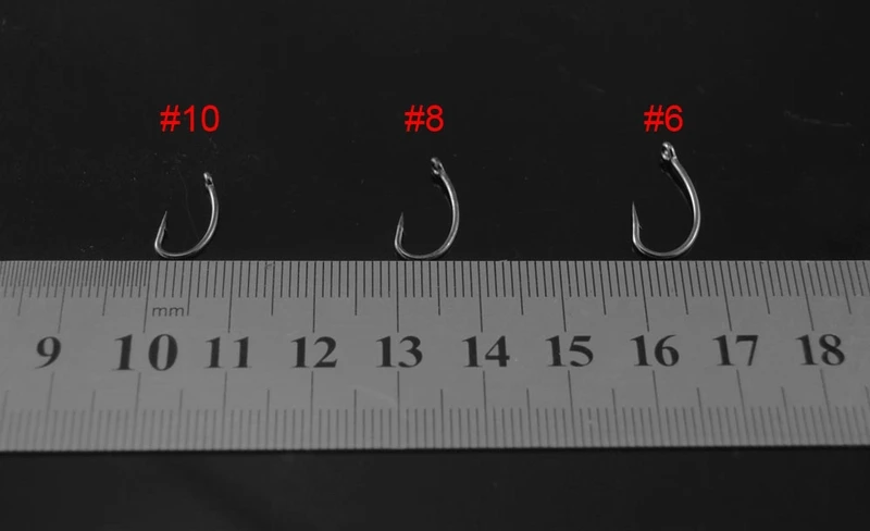 MNFT 50 шт. крючки для снаряжения карпа из высокоуглеродистой стали размеры 6 8 10|tackle