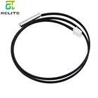 Водонепроницаемый датчик температуры NTC, 20 шт.лот, 50 см, провод зонда 10K 1% 3950 W1209 W1401