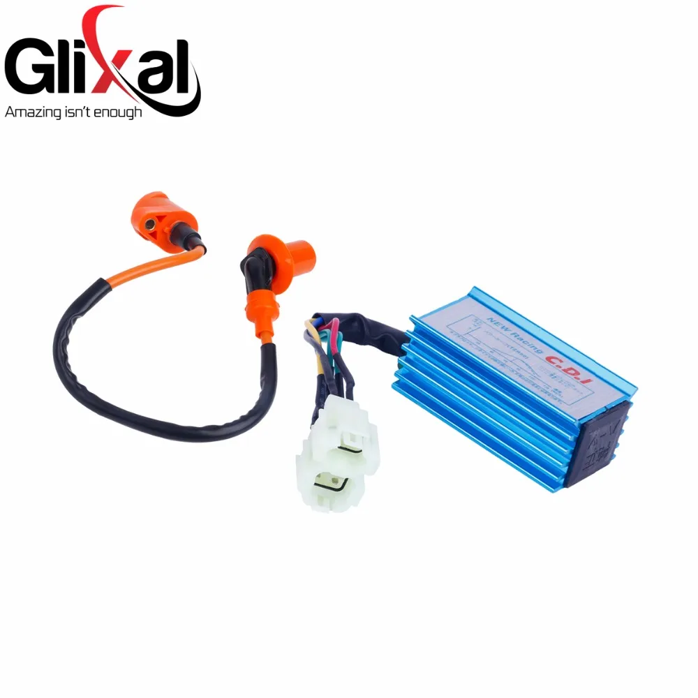 Glixal высокая производительность 6 контактный AC гоночный CDI Коробка + Катушка