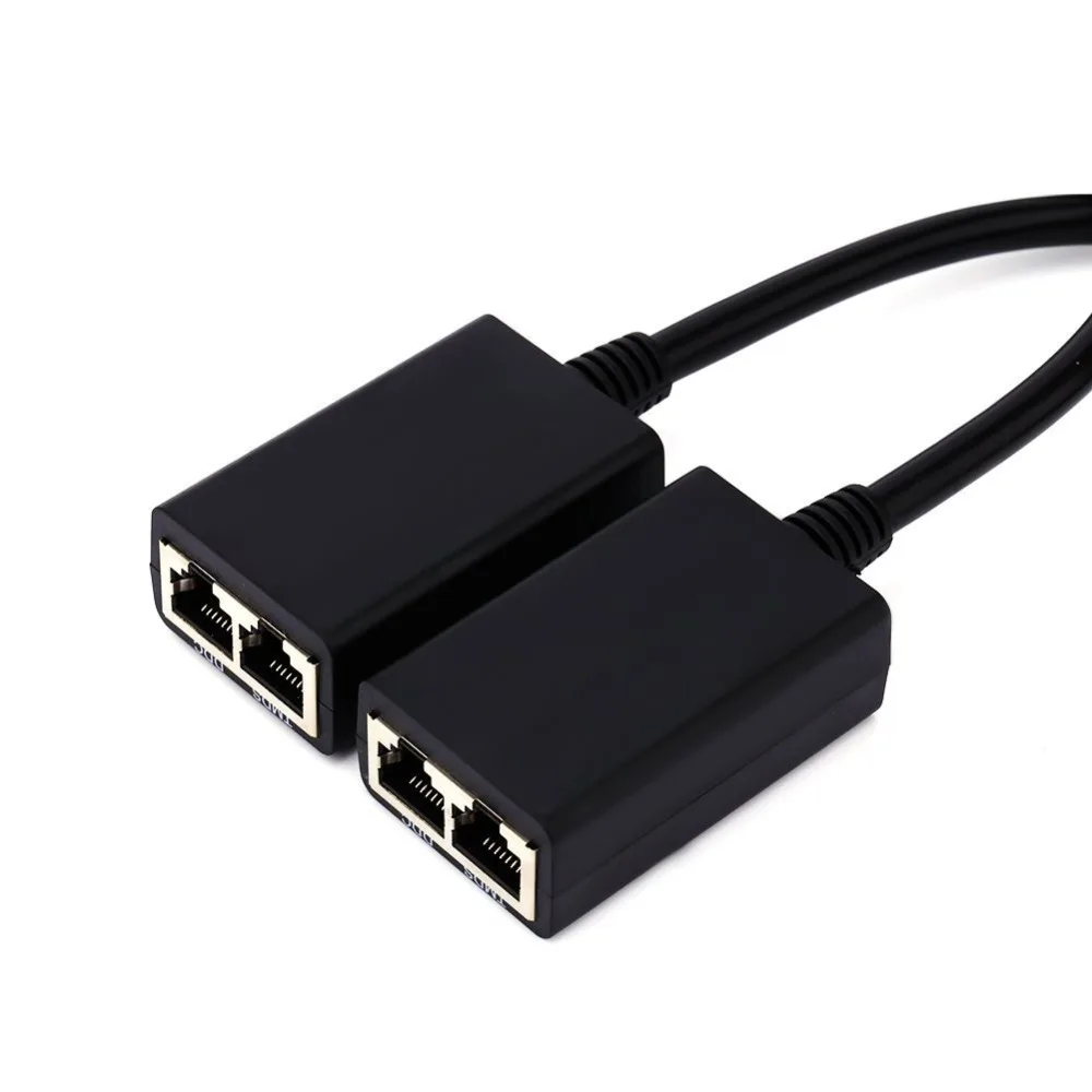 CUJMH HDMI удлинитель RJ45 CAT5e CAT6 кабель UTP LAN Ethernet Симметрирующий Ретранслятор 1080 p 3D для