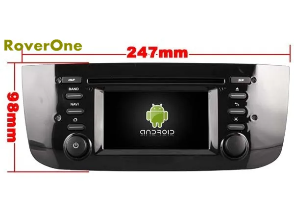 Android 4.4.4 для Fiat Bravo Abarth Punto EVO Linea 2012 + Автомагнитола автомобиля Радио DVD gps навигация
