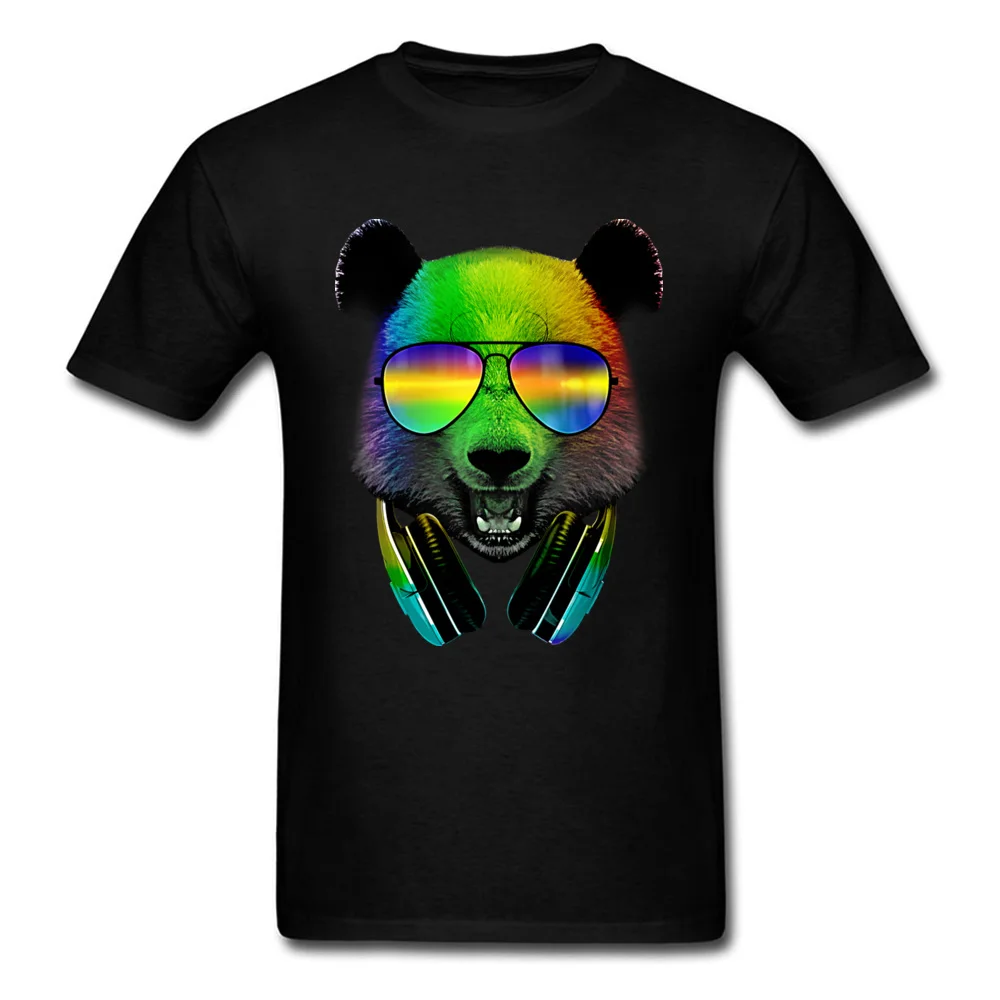 Новое поступление Футболка Dj Panda хипстер 2018 музыкальная группа топы Мужская