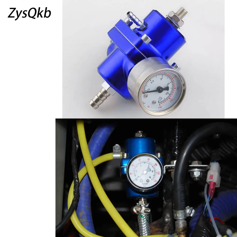 Регулируемый регулятор давления топлива FPR 0 140 Psi масляный манометр + шланг набор