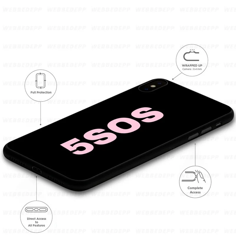 5 секунд лета 5SOS мягкий чехол для Samsung Galaxy S10 S10e S9 S8 Plus S7 S6 Edge &amp J6 2018 Note 10 9 8 |