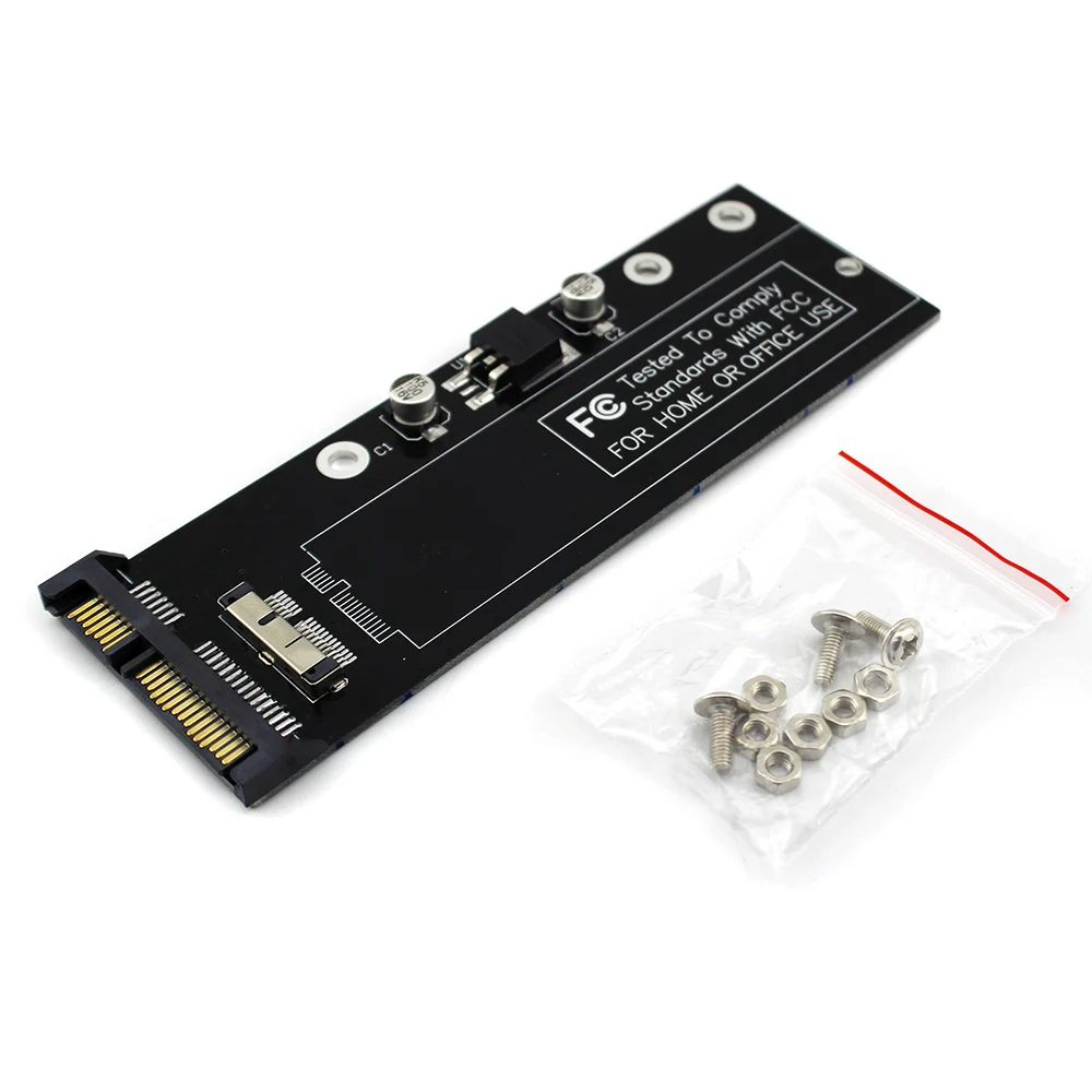 Адаптер для SSD HDD на 2 5 дюйма SATA 22 контактный картридж жесткого диска 2010 2011 Apple AIR A1370