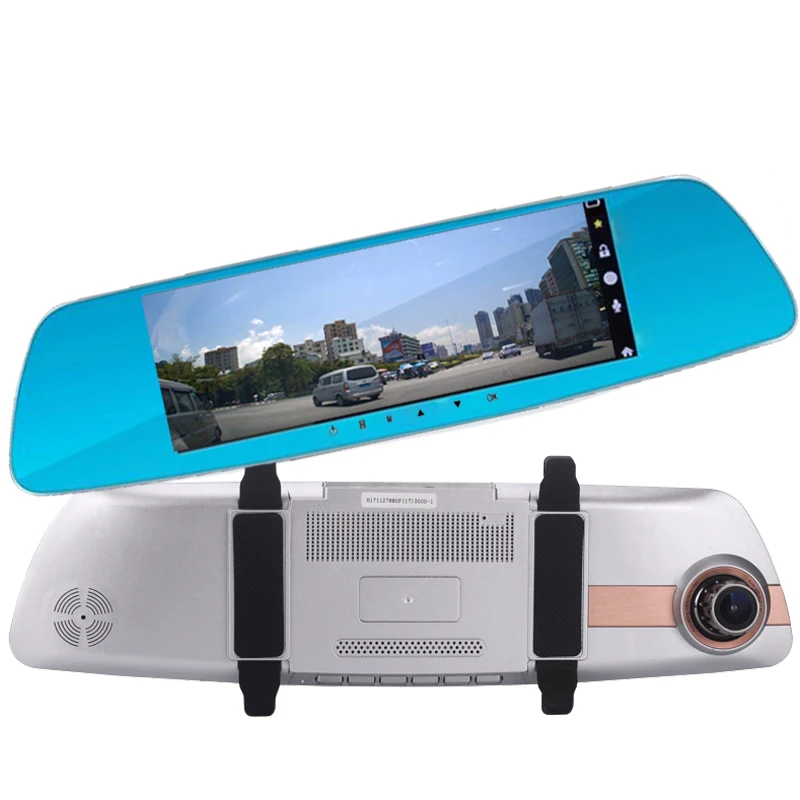 Зеркало-видеорегистратор Jabriel 7 0 дюйма с камерой заднего вида Full HD 1080P | Автомобили