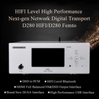 Soundwi D280 Hifi Доступная сеть цифровой транспортировки фемто-часы высокопроизводительный звуковой источник FPGA музыкальный плеер DSD PCM