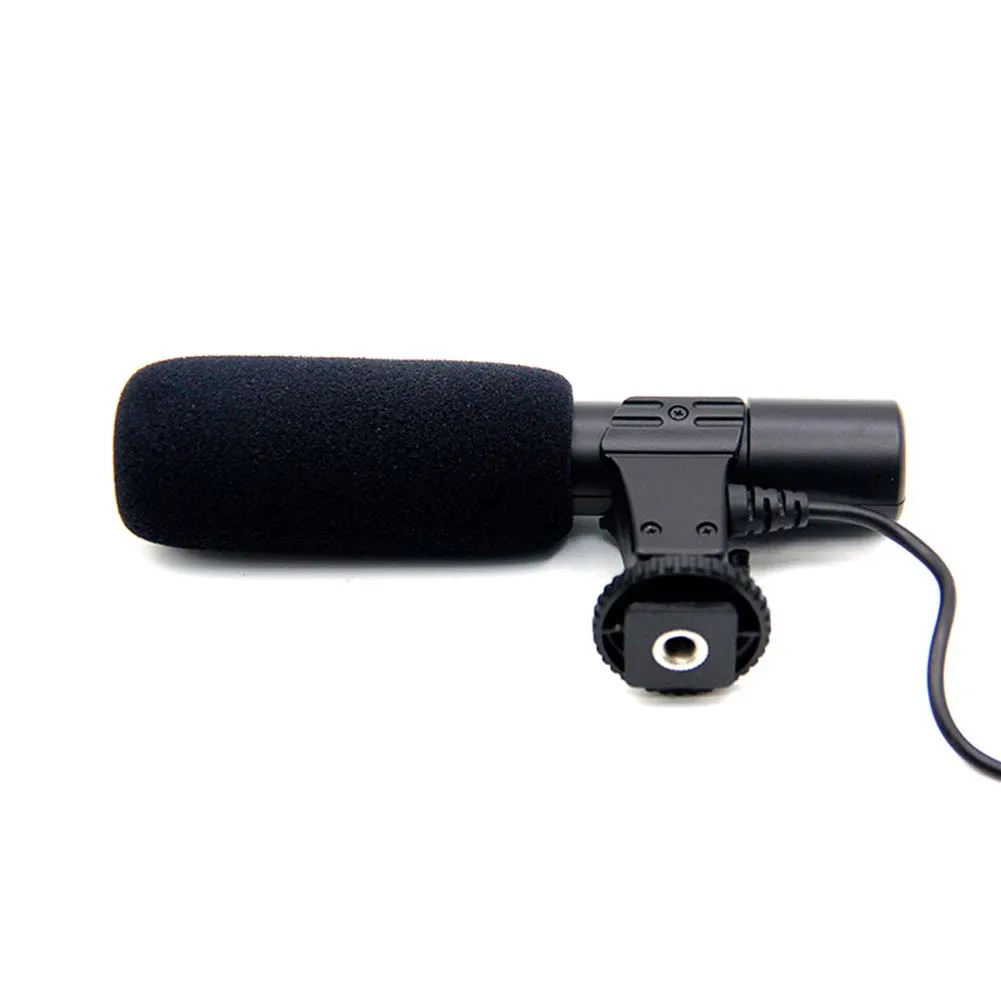 3.5mm Universal Microphone External Stereo Mic for Canon Nikon DSLR Camera DV Camcorder SGA998 | Электроника