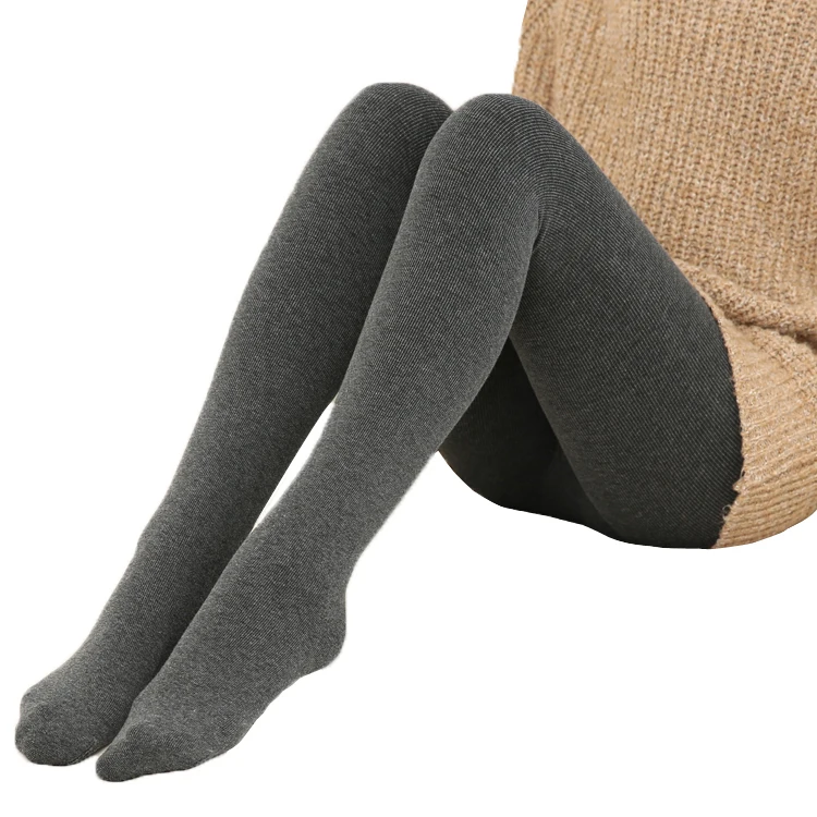 Осенне зимние модные женские кашемировые колготки вязаные бархатные эластичные