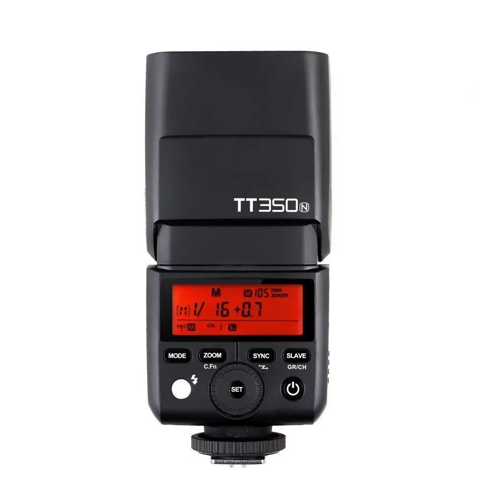 Мини-вспышка Godox TT350 GN36 2 4G TTL HSS + передатчик XPro для камеры Canon Nikon Sony Fuji Olympus |