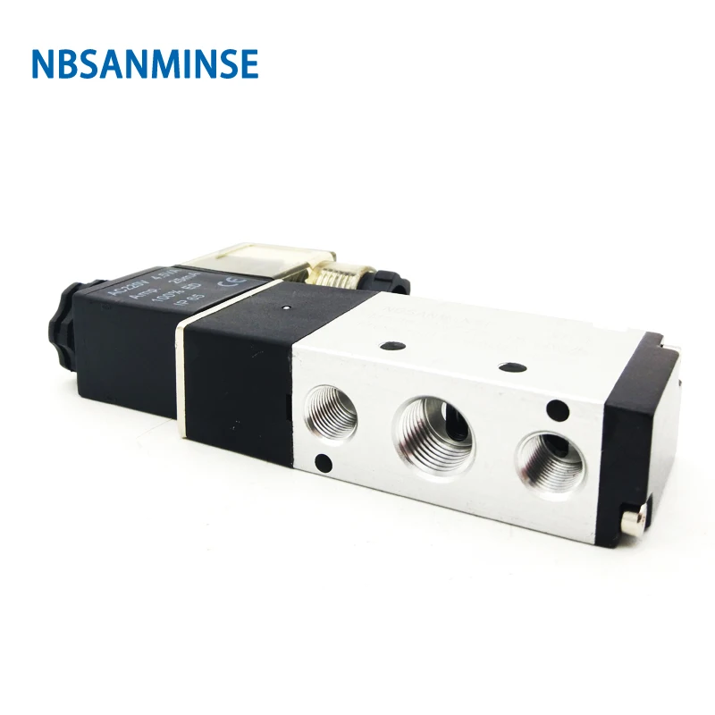 4V210 06 / 08 Соленоидный клапан G 1/8 &quotG 1/4&quot двухпозиционный пневматический