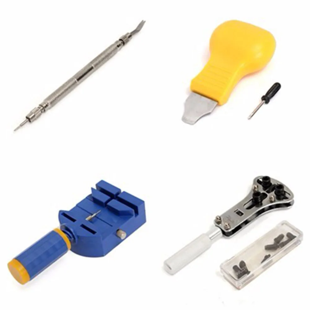 22 шт. ремонт часов Наборы Дело открывалка Ссылка Pin Remover Весна Бар молоток набор