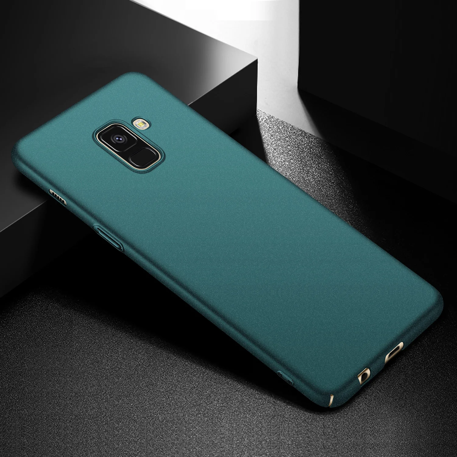 Для samsung Galaxy A8 A8Plus чехол Высокое качество Жесткий ПК Тонкий матовый защитный чехол для задней панели чехол s для samsung a8 plus