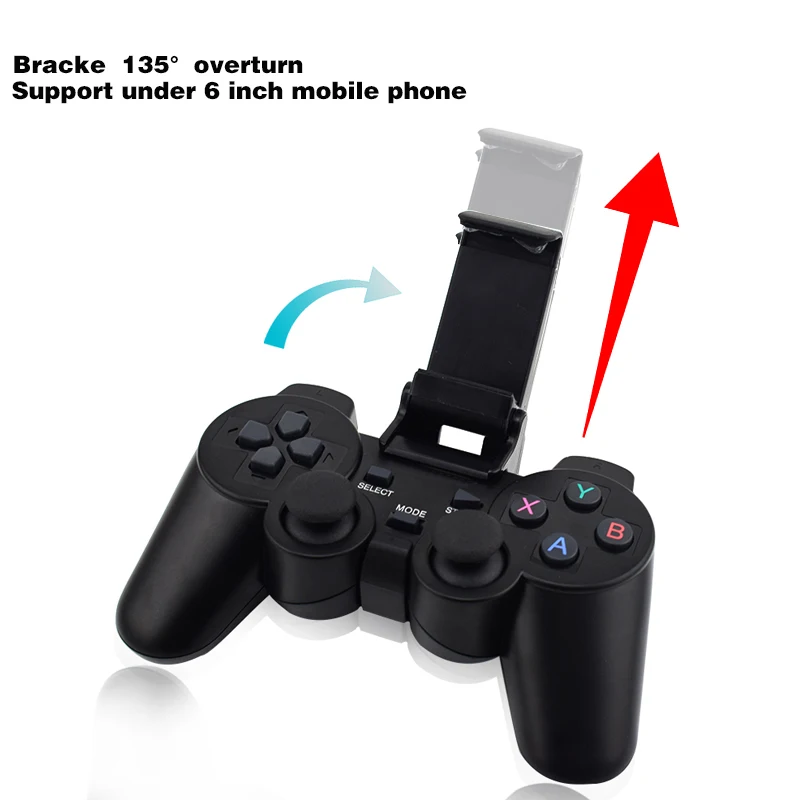 Беспроводной геймпад для Android телефона/ПК/PS3/ТВ-приставки джойстик 2 4G игровой