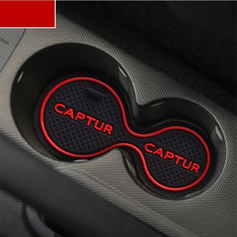 OVERE 10 шт./компл. для Renault Captur коврик интерьера автомобиля дверные ворота Слот