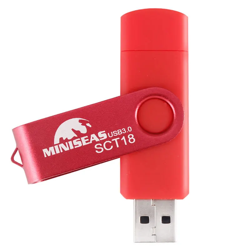 Новый Usb 3 0 Miniseas OTG USB флэш накопитель для смартфона/планшета/ПК 8 ГБ 16 32 64 Гб 128