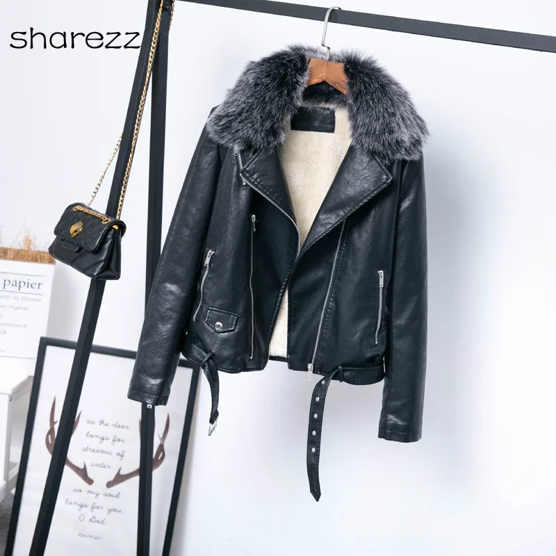 2019 осенне-зимнее пальто новый Европейский Американский женский панк лацкан