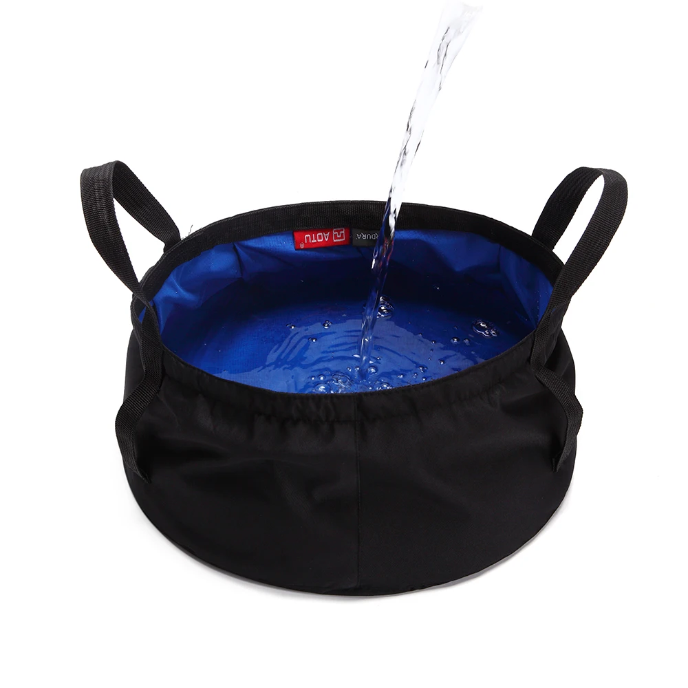 Л уличная складная сумка для воды портативная раковина кемпинга ведро мытья