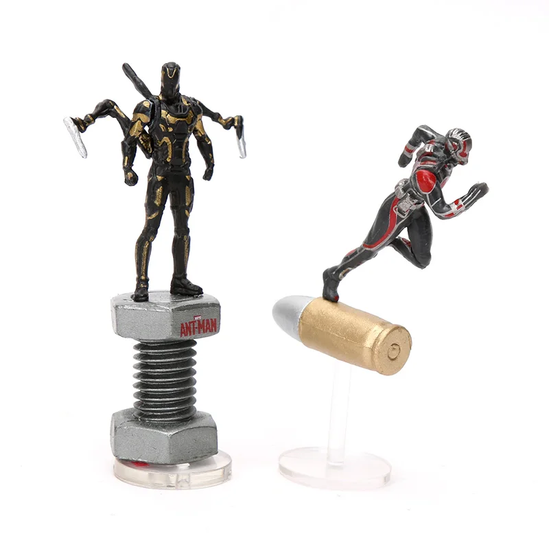 5-7 см Marvel игрушки Мстители эндшпиль мини муравей ОСА желтая куртка ПВХ Фигурки супергероя Коллекционная модель кукла игрушка антман