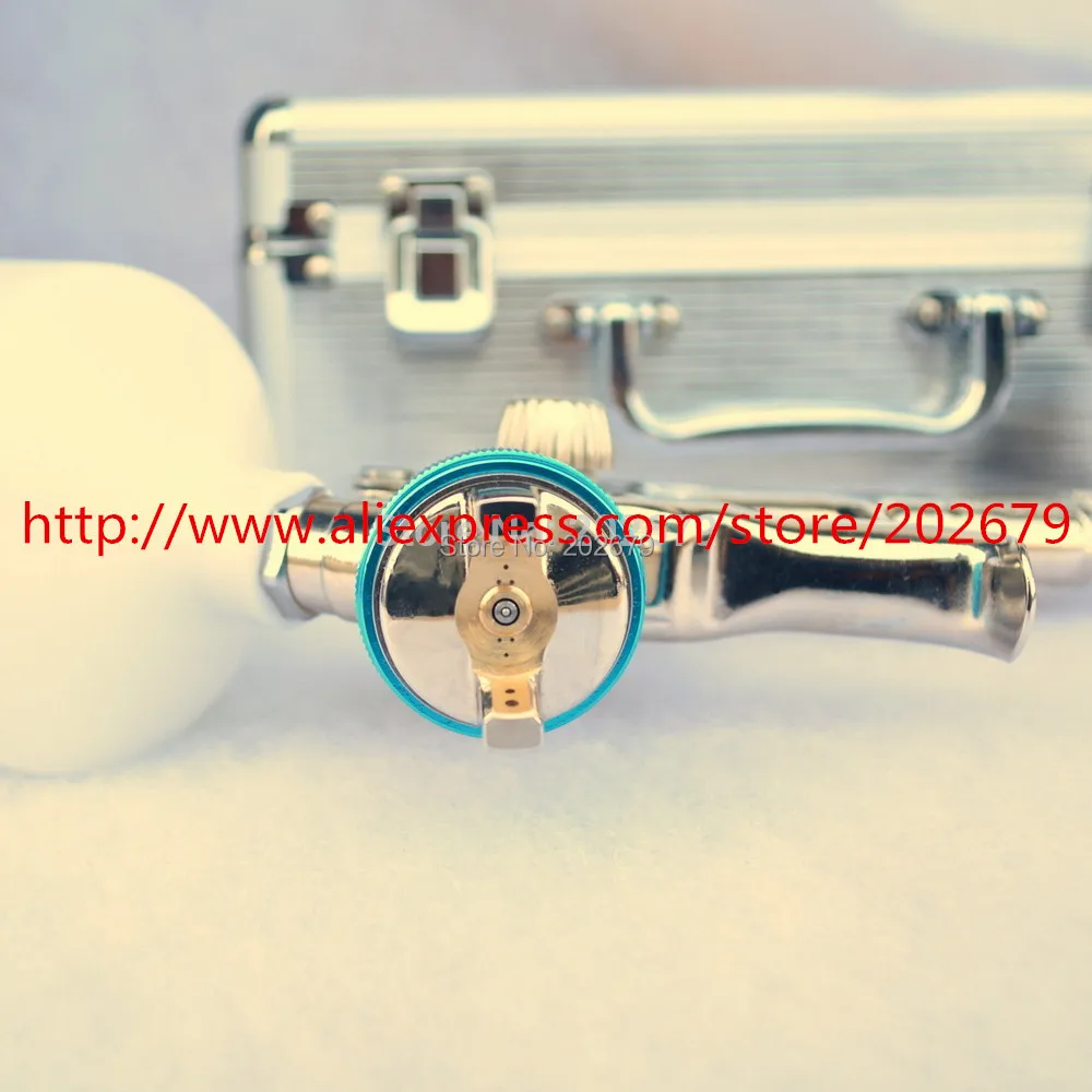 Пистолет распылитель LVLP 300P гравитационная подача насадка из нержавеющей стали 1 3