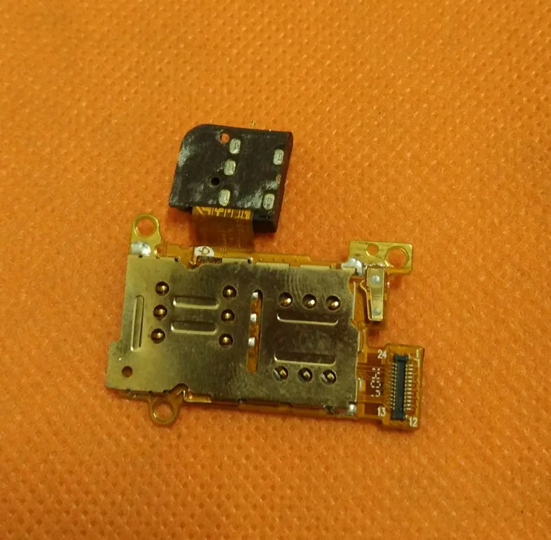 Использовать оригинальный сим-карты держатель читатель разъем + для наушников zopo