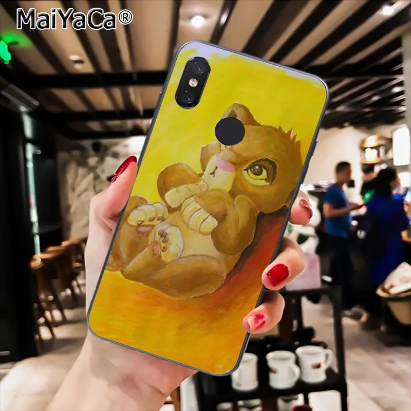 A14 MaiYaCa Король Лев Coque Shell чехол для телефона Xiaomi Redmi4X 6A S2 Go Redmi 5 5Plus Note4 Note5 7 Note6Pro - Цвет: A14