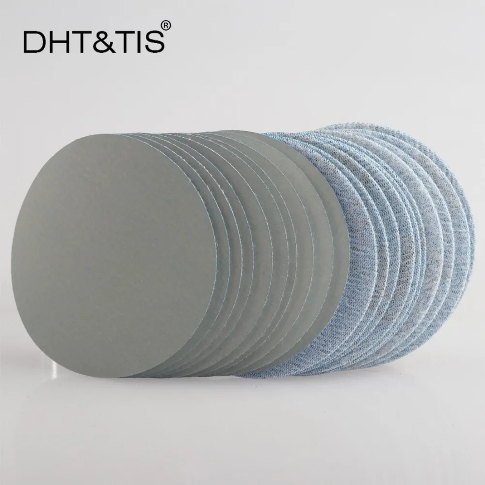 DHT & TIS 2 дюйма 100 шт. наждачная бумага крючок и петля абразивный шлифовальный диск