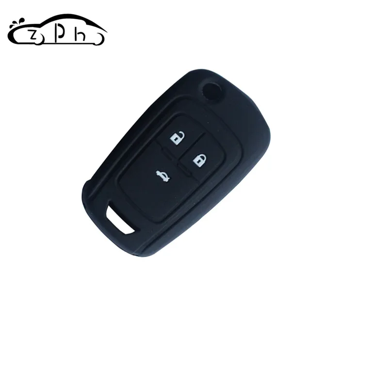 Для Chevrolet Cruze 2013 подходит для Buick Opel Vauxhall Astra Corsa Antara Meriva Insignia силиконовый чехол для ключей от машины крышка