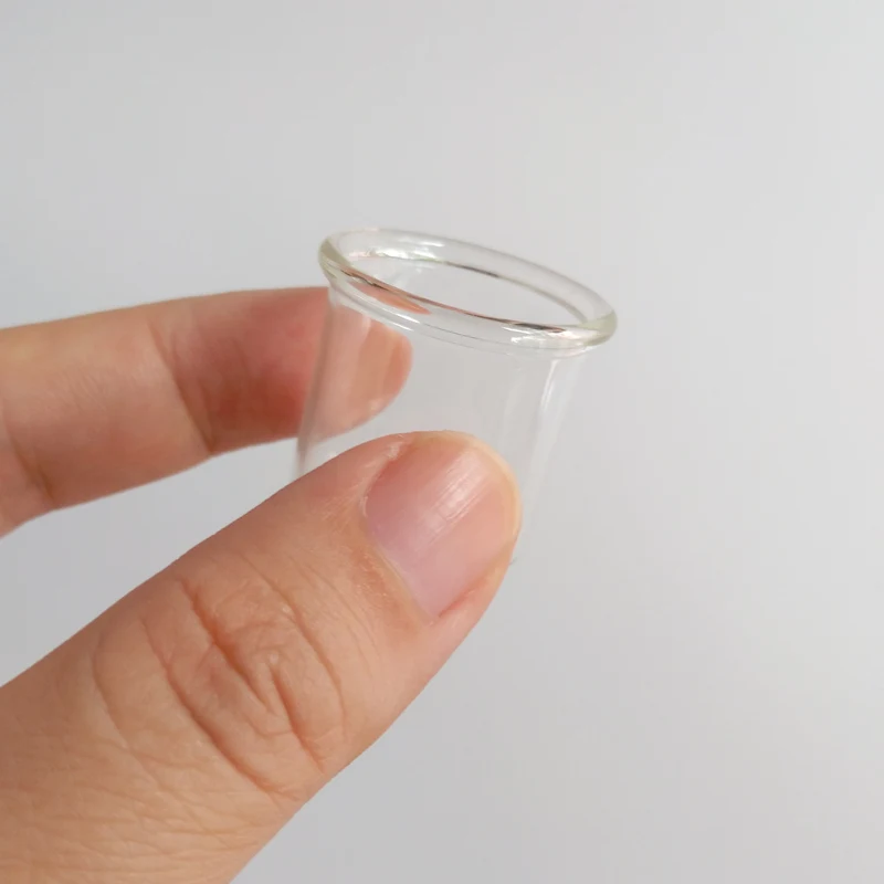 5 мл стеклянная пробирка для теста Мини Стеклянная бутылка с пробкой колокольчик