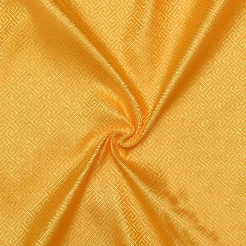 Жаккардовая шелковая жаккардовая атласная ткань подушка Qipao для косплея 50 см * 75