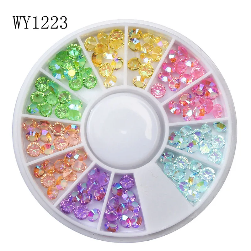 WY1223 ELASSICAL Opal Mariquesa стразы аксессуары для ногтей Стразы для ногтей акриловые УФ гель блестящие украшения для ногтей украшения - Цвет: WY1223