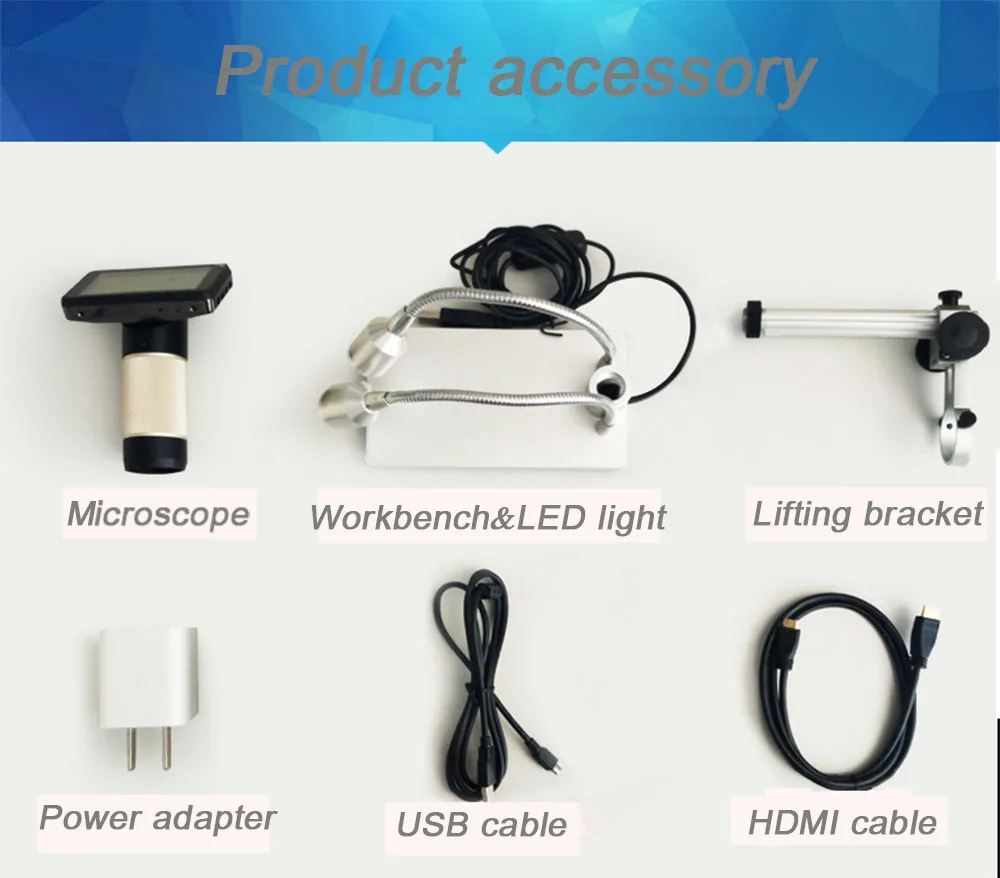 Andonstar ADSM201 осмотр HDMI цифровой микроскоп камера для промышленная лаборатория pcb ремонт и пайка