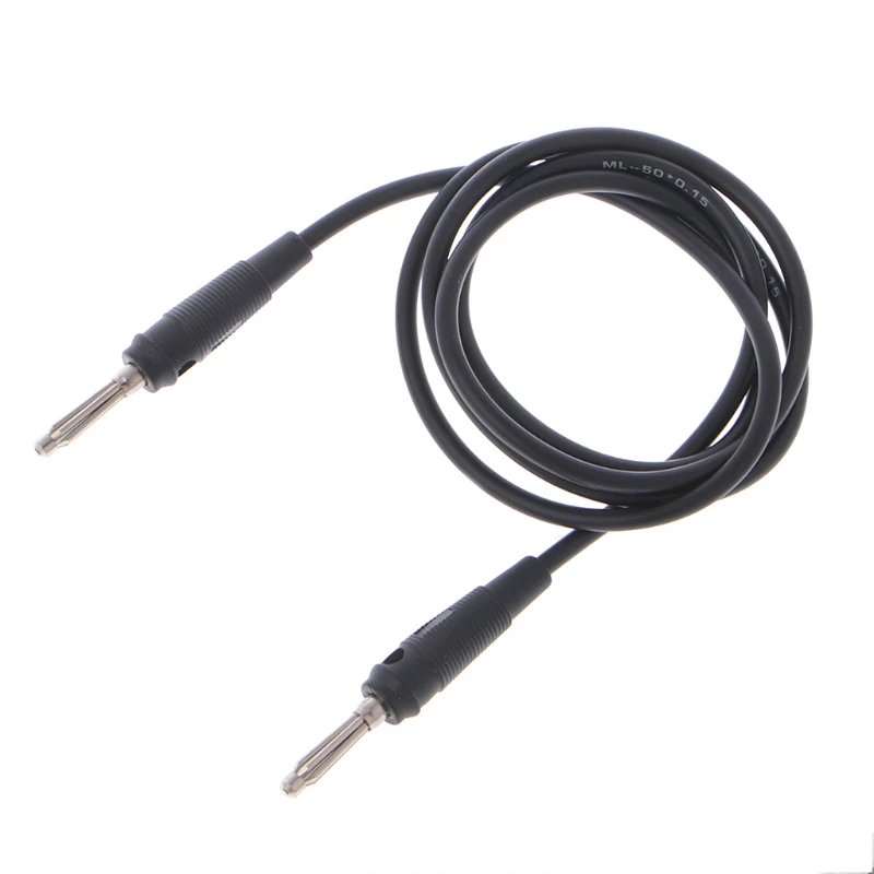 Новый 10 шт. 4 ММ мужчинами Banana Plug стекируемые 100 см 16AWG Тесты зарядки приводит
