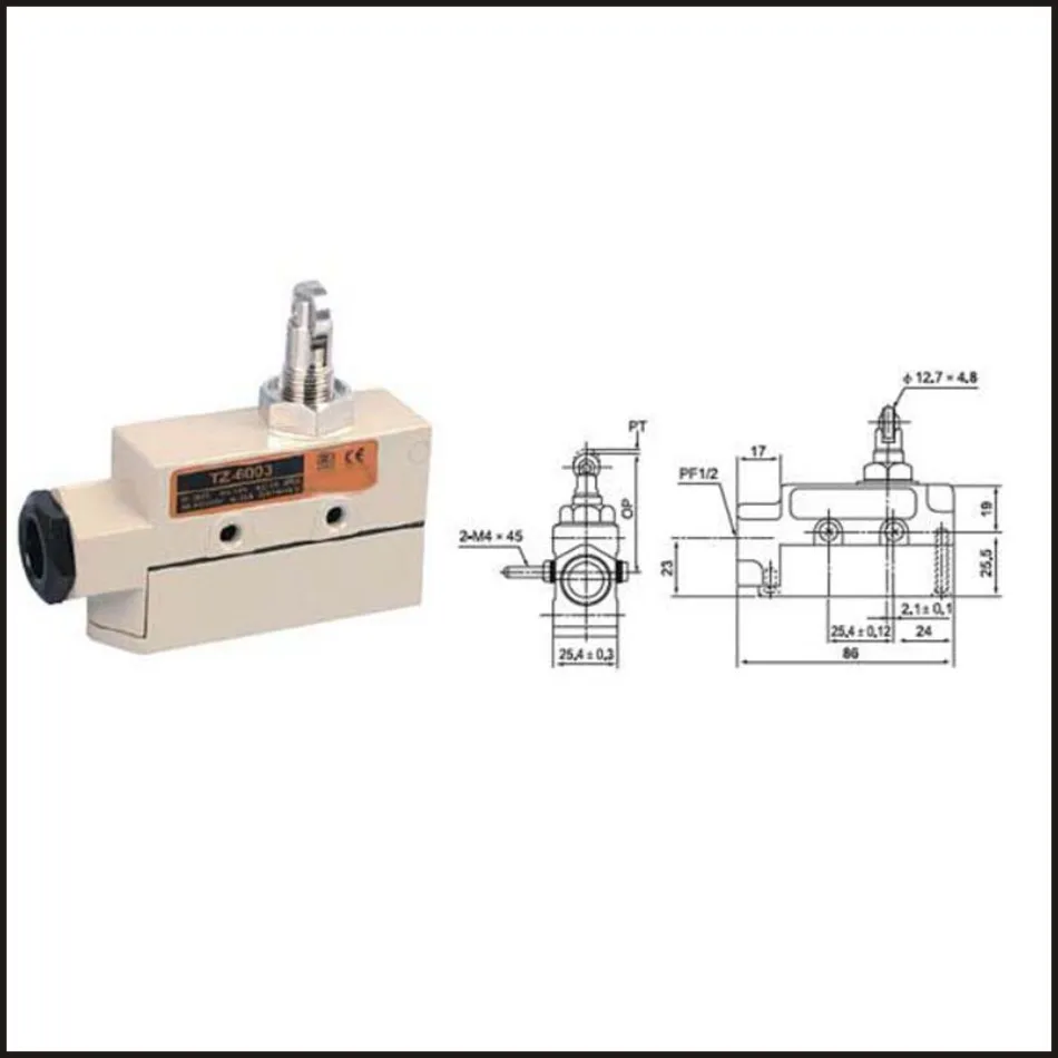 Переключатель путешествия концевой выключатель 15A Электрическая безопасность
