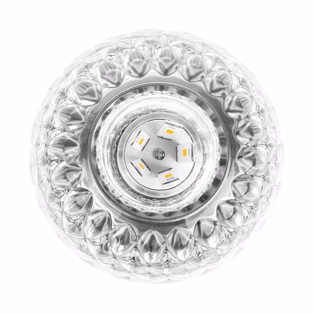 Новинка 2019 3 Вт Хрустальный светодиодный потолочный светильник SMD 5730 точечный