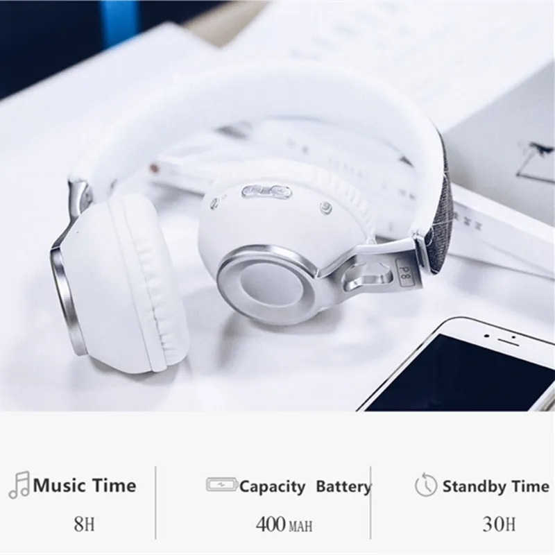 Ударные басовые беспроводные наушники с мягкими подушечками для наушников Bluetooth