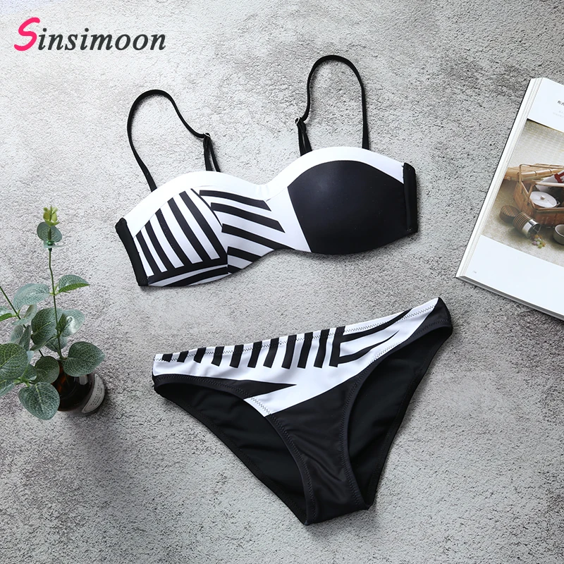 Комплект бикини новинка купальник для лета женский с воланами со средней талией