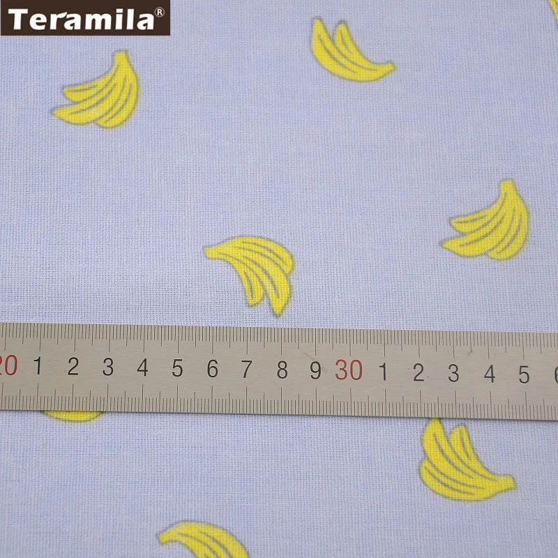 TERAMILA Tablecloth Pillow Purple Bag Curtain Cushion Zakka Cotton Linen Fabric Sewing Material Tiss Bananas Designs | Дом и сад