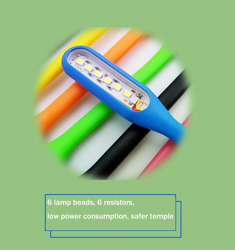 VCity USB Led Портативный лампа яркий Гибкие светодиодные лампы для чтения