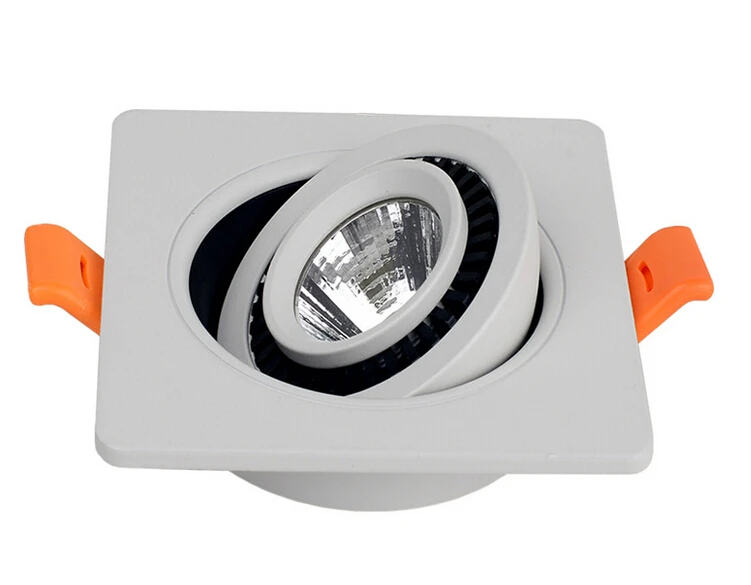 Бесплатная доставка монолитный блок светодиодов 12 Вт приглушаемый потолочный