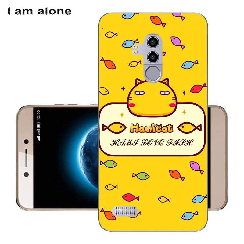 Чехлы для телефонов I am alone Leagoo T8s 2018 5 дюймов из мягкого ТПУ с милым рисунком