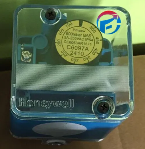 Переключатель давления HONEYWELL C6097A2410 600 мбар для газовой горелки новый