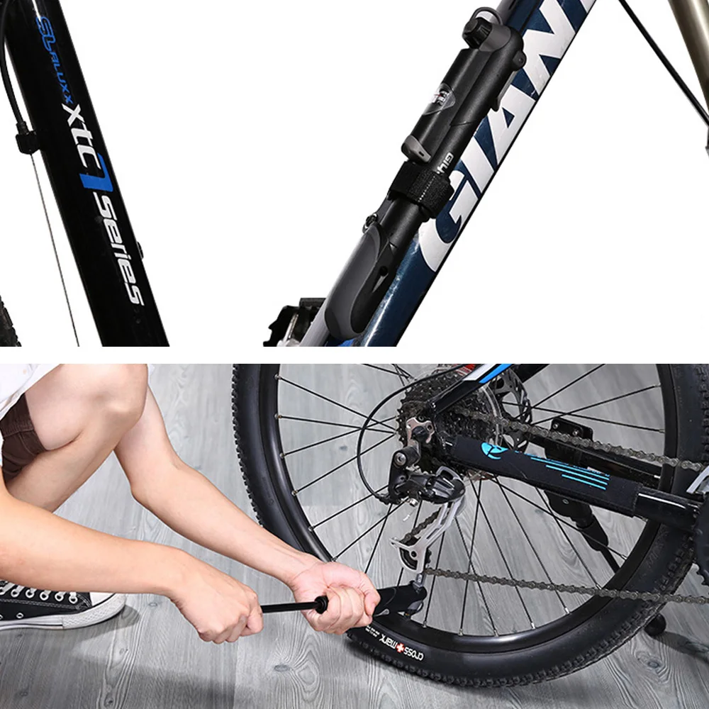 GIYO ручной мини-насос Schrader/Presta MTB дорожный велосипедный насос с манометром велосипедный воздушный насос для шин для велосипедного шланга велосипедный насос s