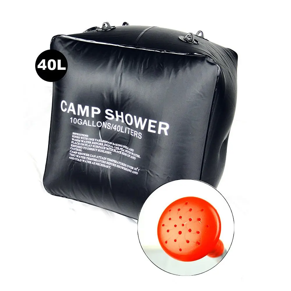 Сумка для душа 40л кемпинга портативная солнечная|Солнечные лампы| |