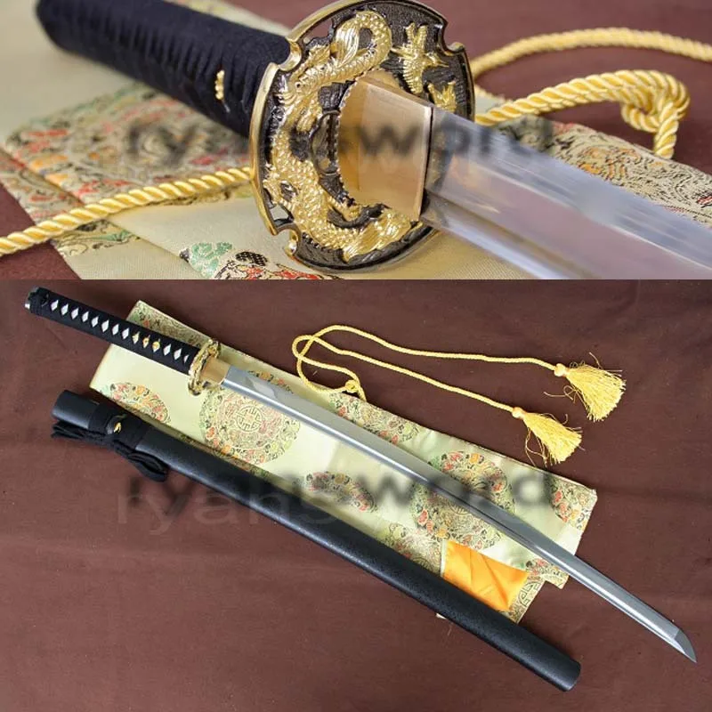 Японский самурайский меч катана углеродистая сталь 1060 ручная работа острый|samurai
