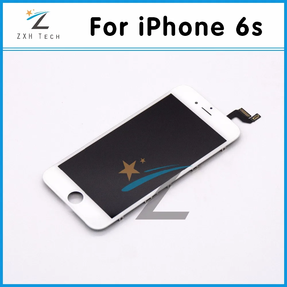 10 шт./лот 100% гарантия A + Замена LCD для iPhone 6s с дигитайзером сборка экран 3D сенсорный