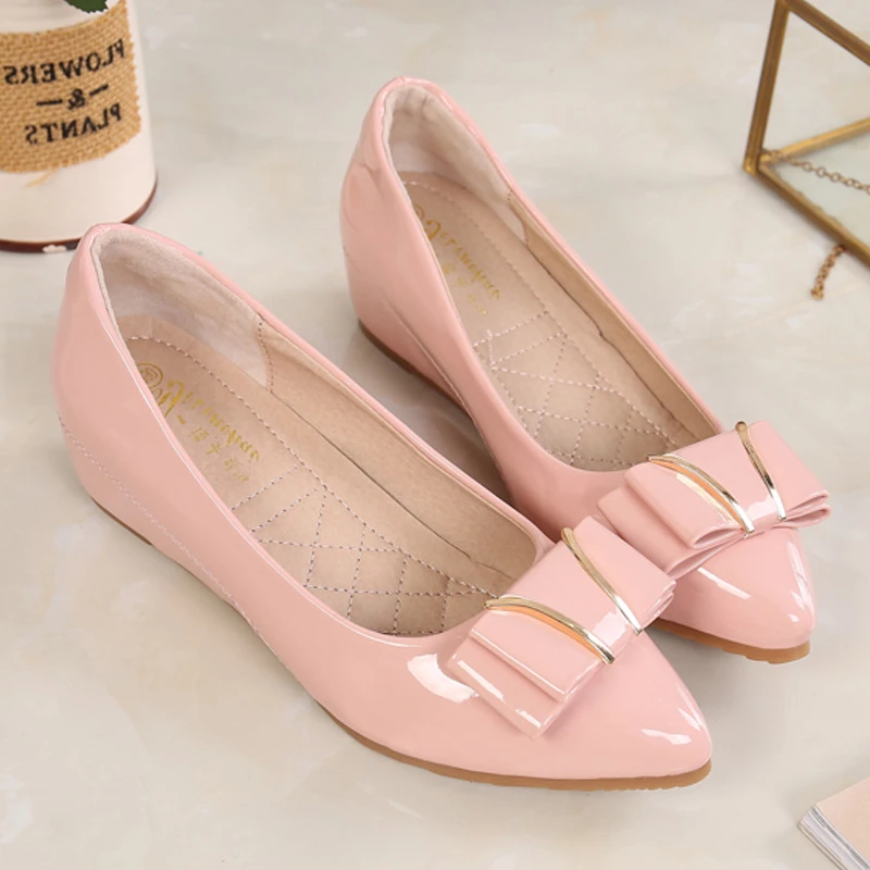 Женская обувь на плоской подошве танкетке Обувь Мода Высокое качество из