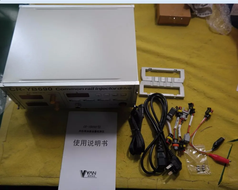 Сверхмощный новый дизельный Common Rail тестер CR-YB690 инжектор инструмент для